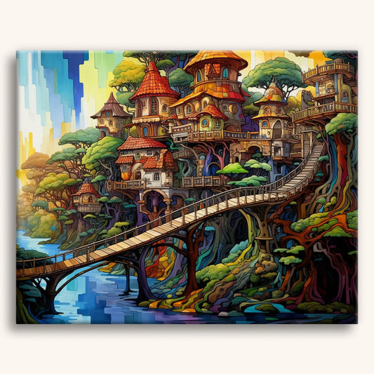 Dreamy Bridge Hamlet