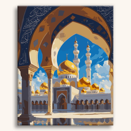 Les arches dorées de Zayed