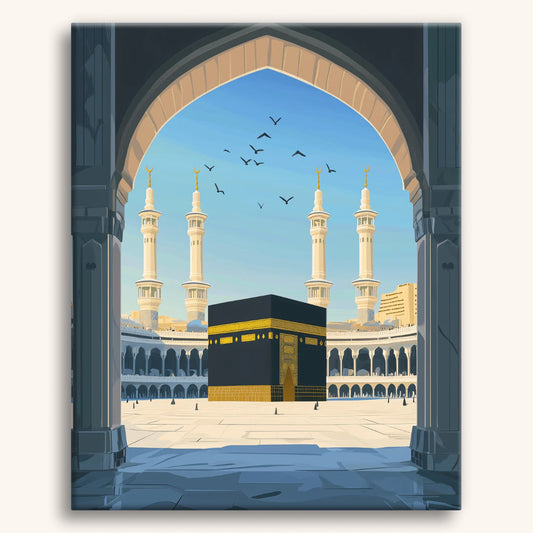 La Kaaba sacrée