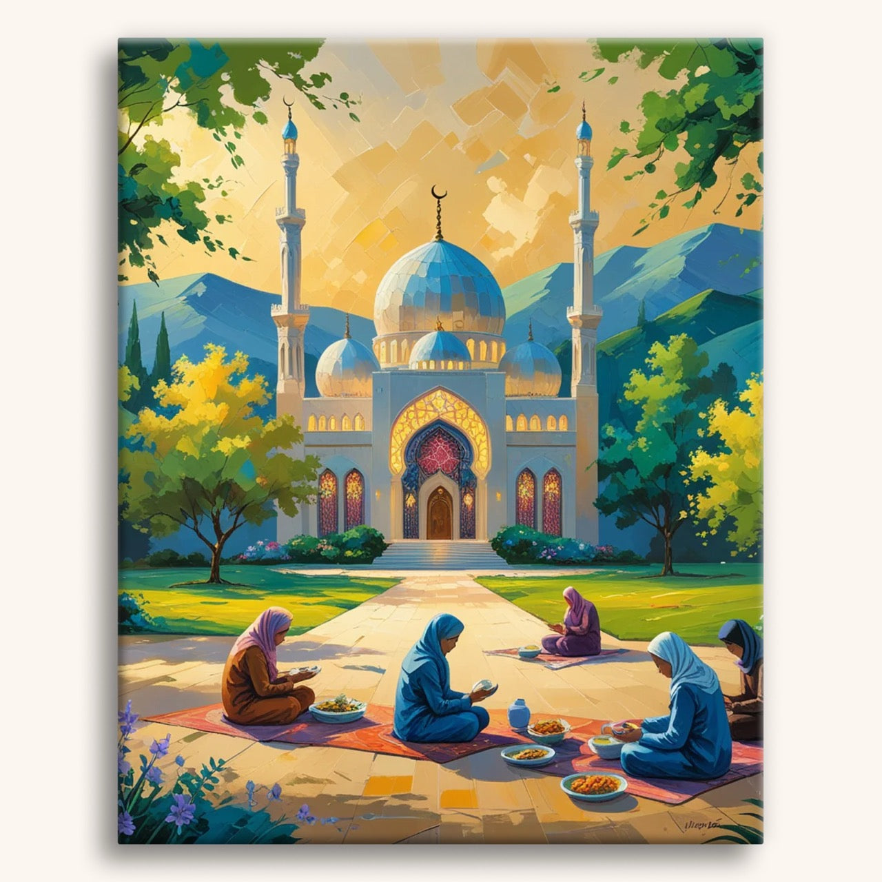 Iftar à la mosquée