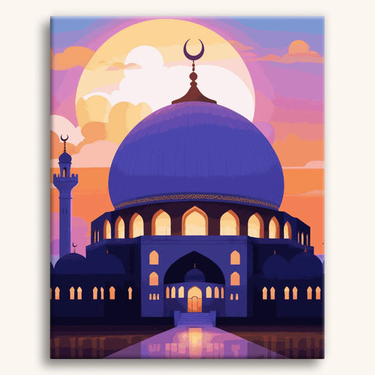 Coucher de soleil islamique