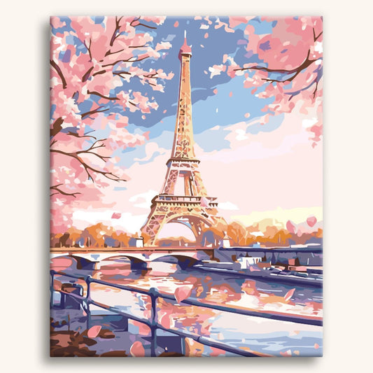 Pink Paris Morning