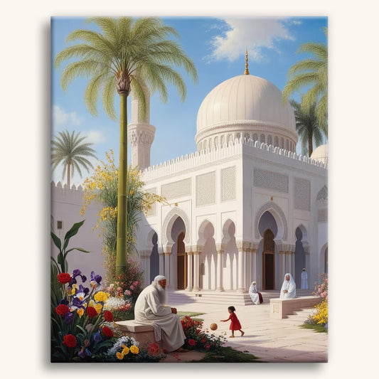 Jardin de la mosquée